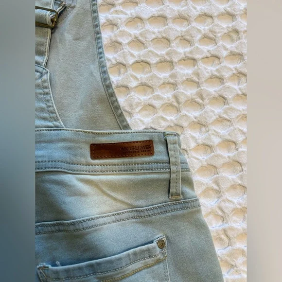 Wallflower Stretchy Denim Overalls - Picture 5 of 7